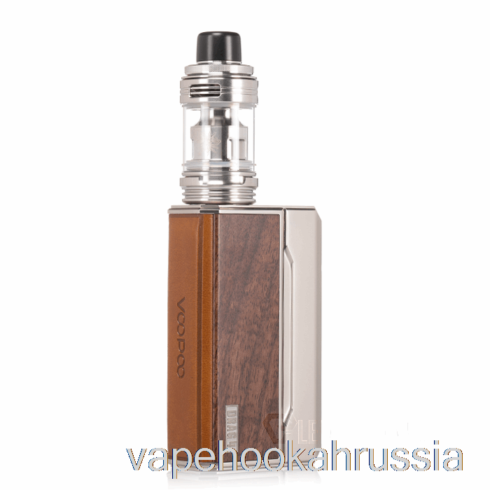 Vape Juicy Voopoo Drag 4 177w стартовый комплект бледно-золотой + орех